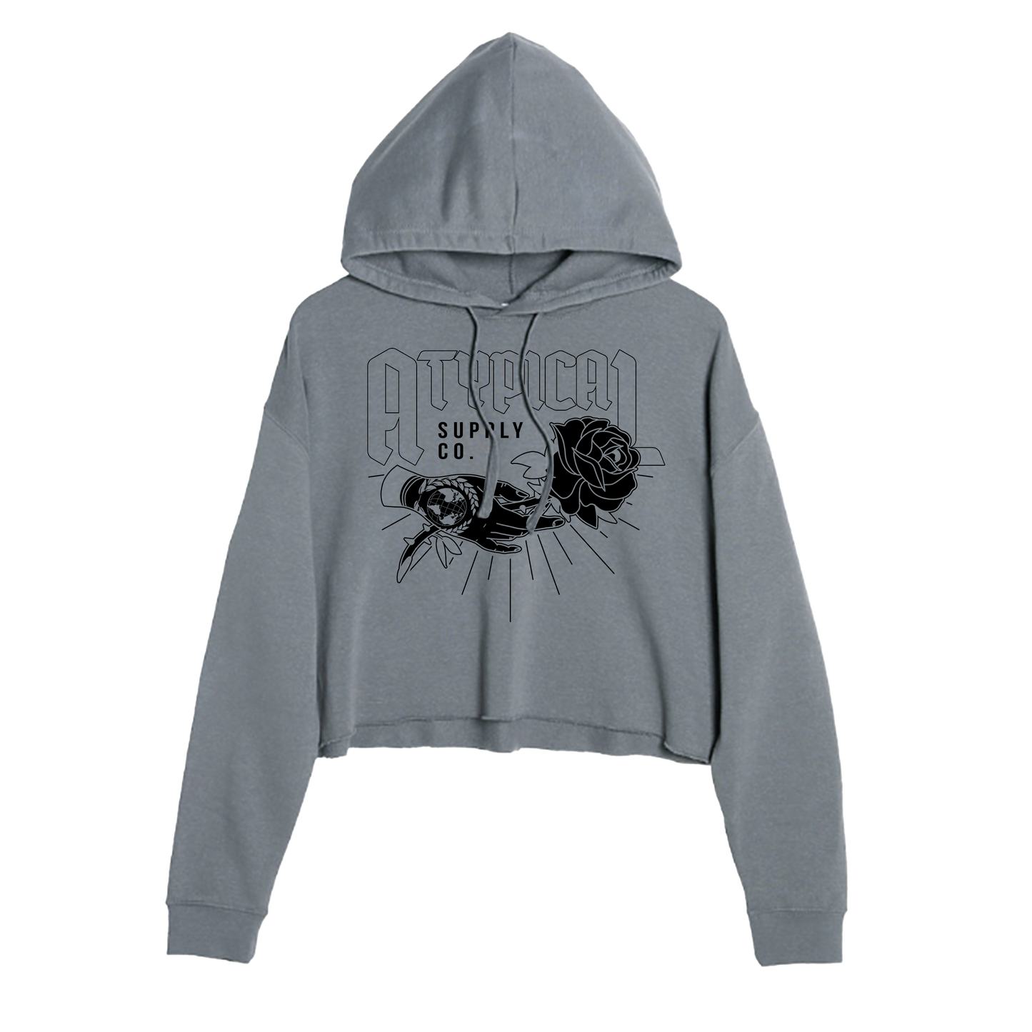 Outreach - Crop Hoodie