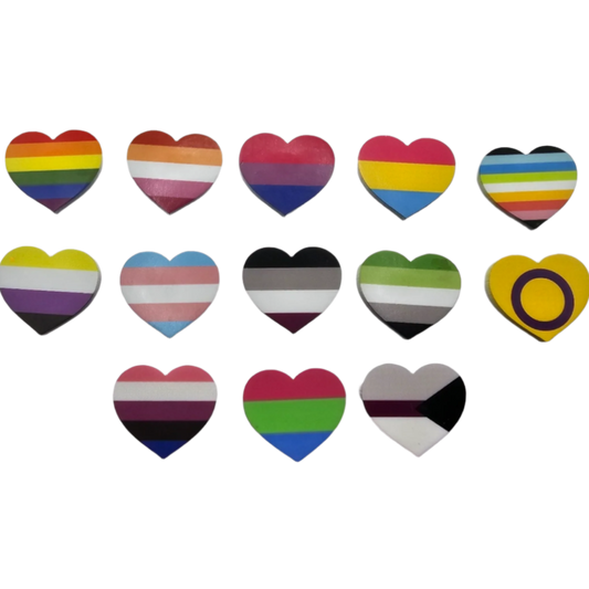 RatQueenLabs - Pride Heart Pin