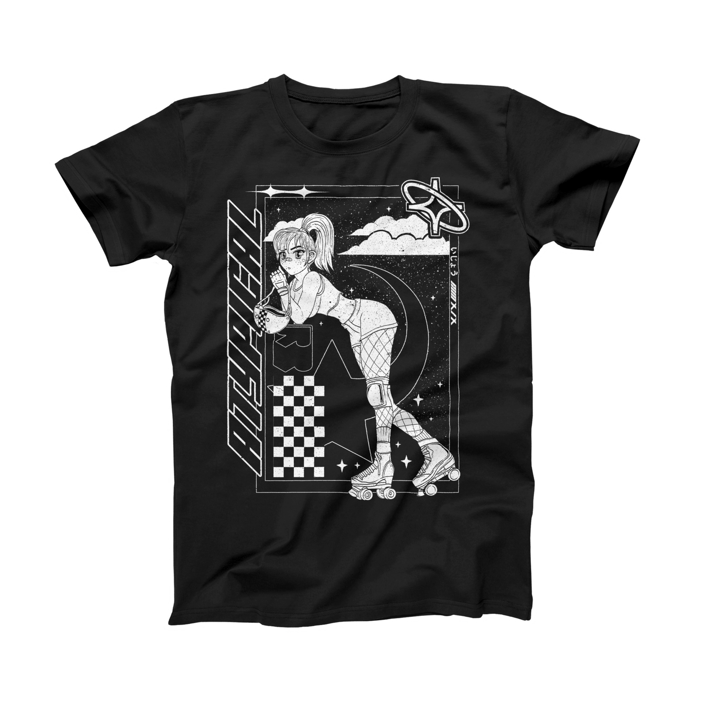 Roller Waifu - Tee Shirt