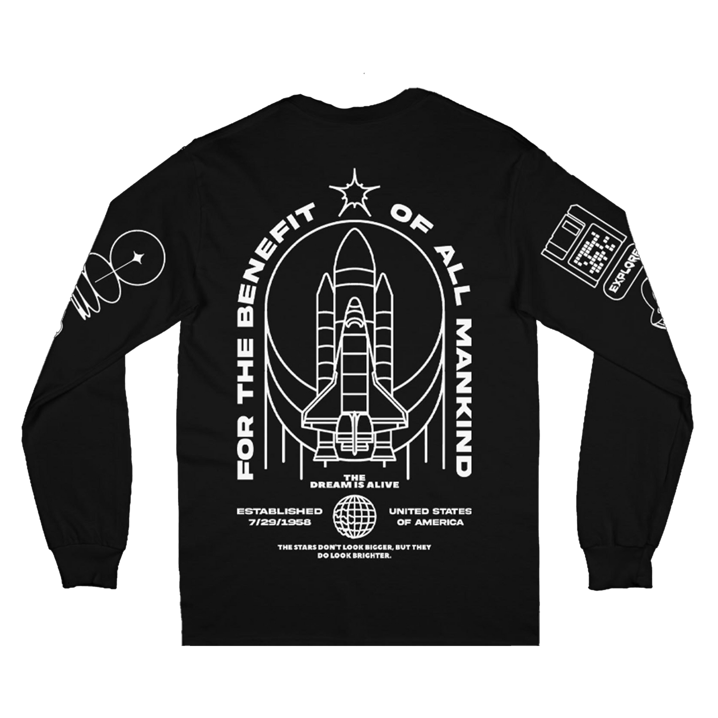 NASA Explore - Long Sleeve