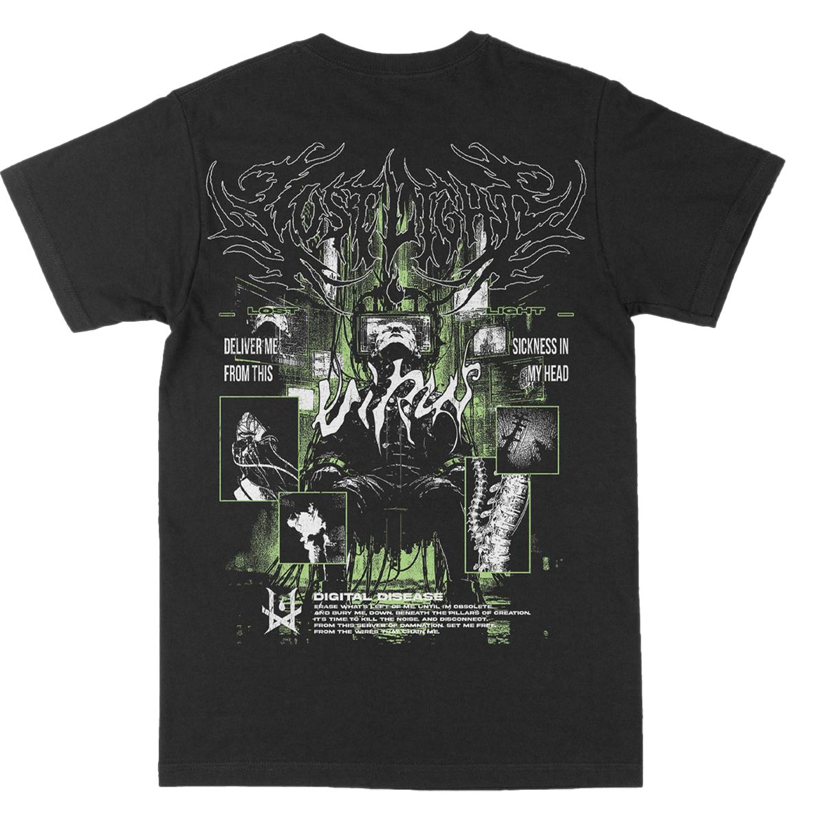 Lost Light x Atypical Digital Disease - Tee Shirt