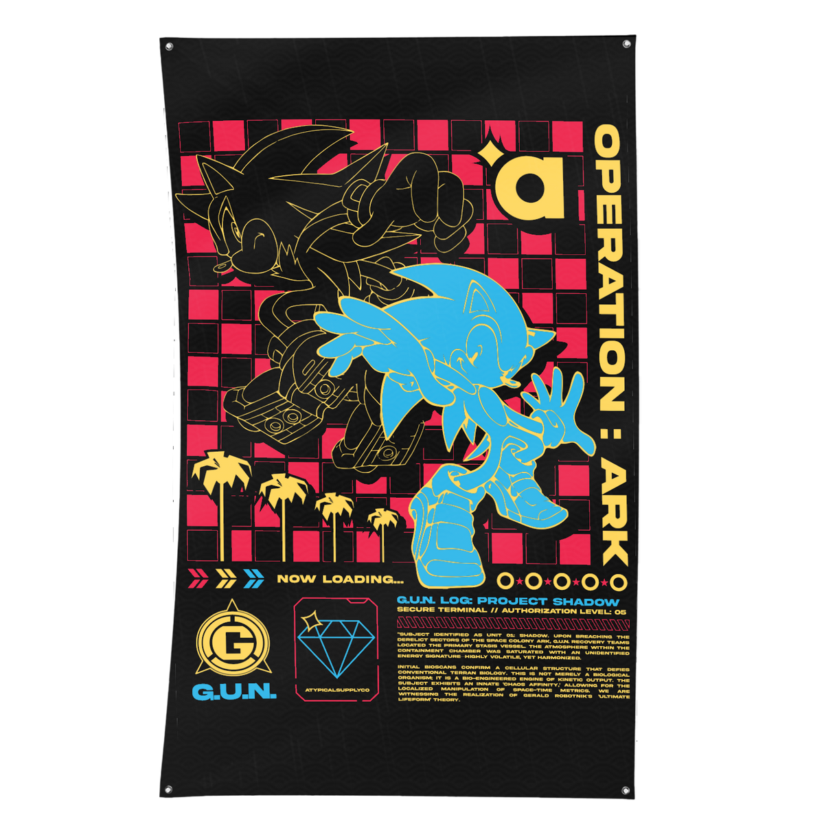 Operation Ark - Wall Flag