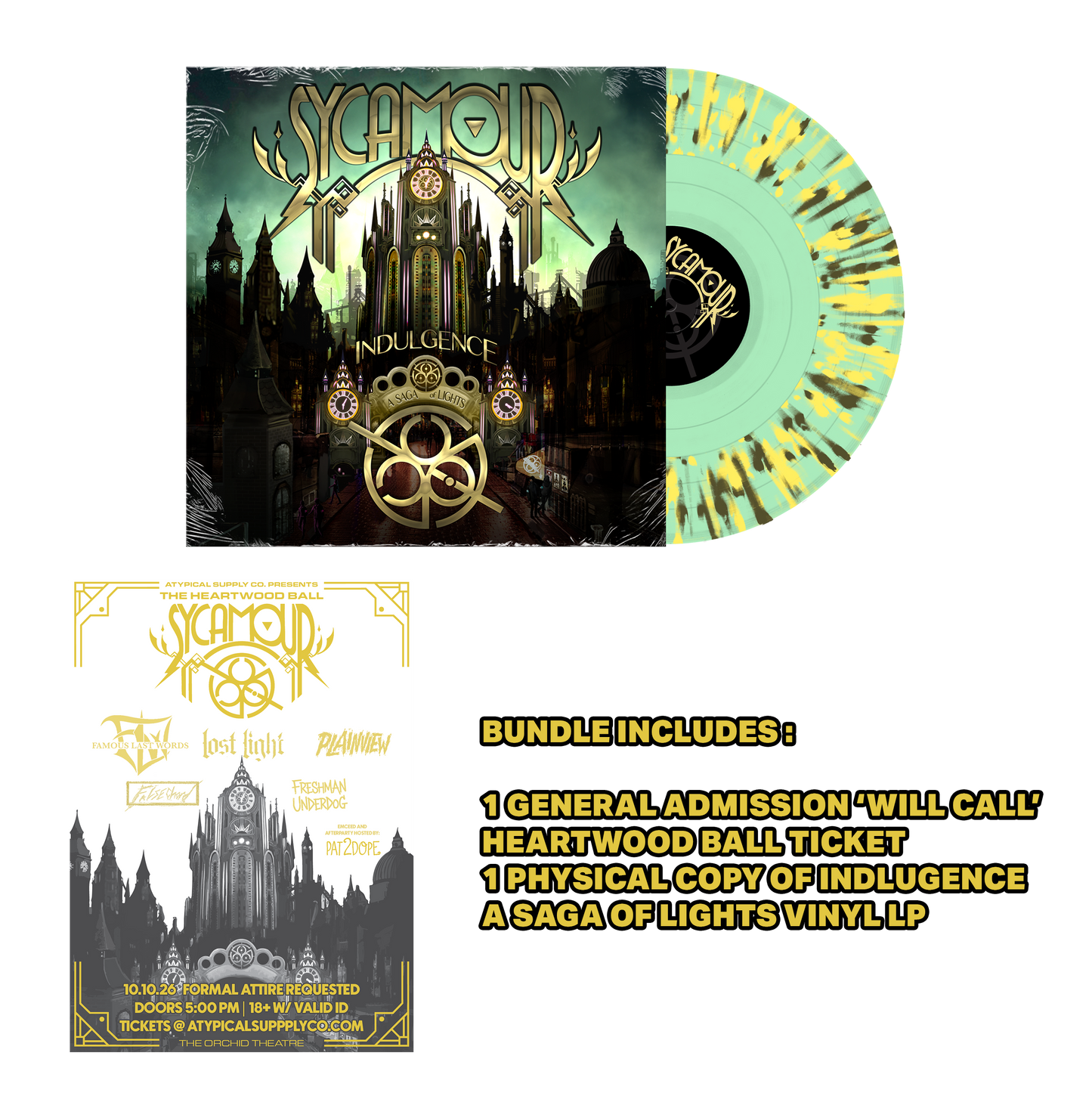 Sycamour - Indulgence: A Saga Of Lights Vinyl Record