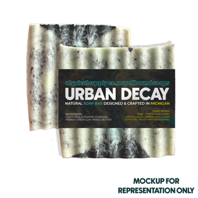 'Urban Decay' - Cold Press Soap