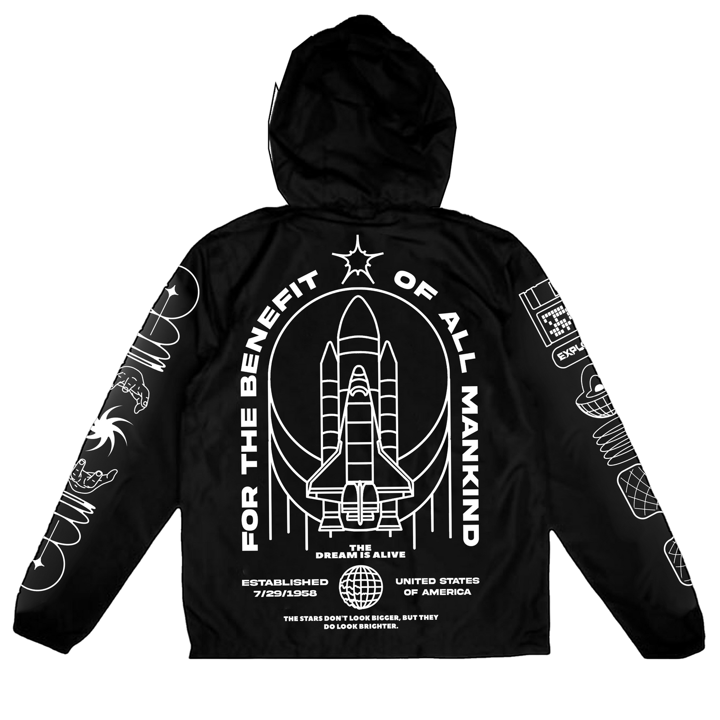 Atypical x NASA - LTD Windbreaker